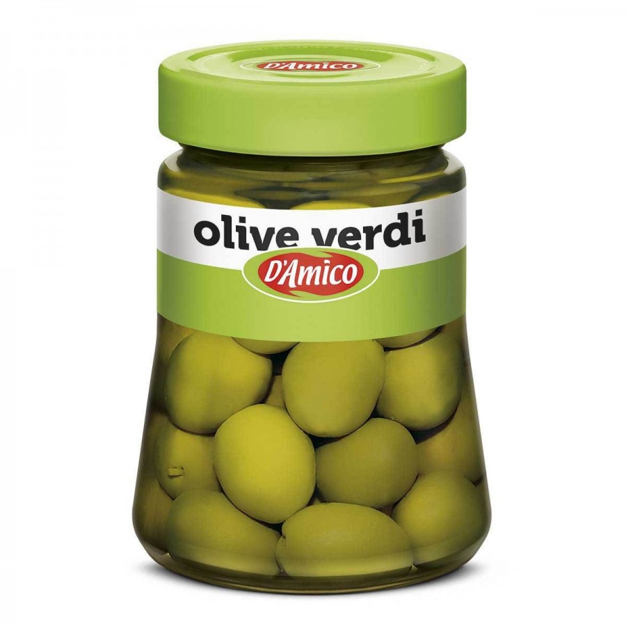 Olive verdi - 300 g - D'amico - Scatolami