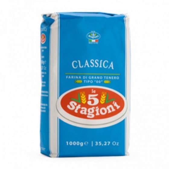 Farina classica - 1000 g - Le 5 stagioni - Ingredienti base
