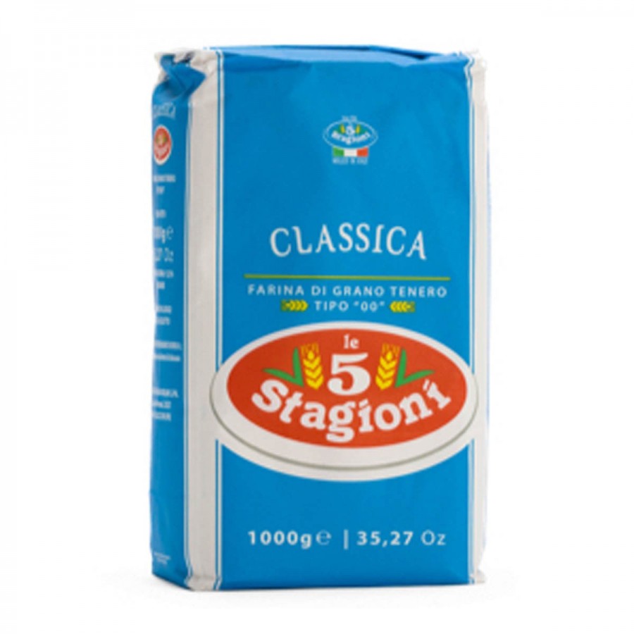 Farina classica - 1000 g - Le 5 stagioni - Ingredienti base