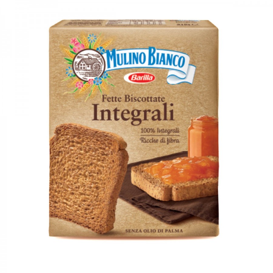 Fette biscottate integrali - 315 g - Mulino Bianco  - Pane