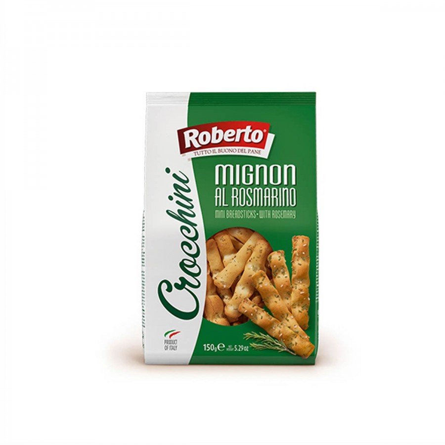 Crocchini mignon al rosmarino  - 150 g - Roberto - Pane