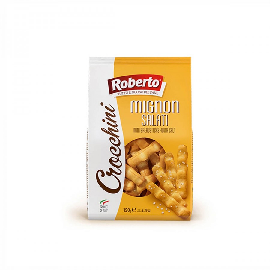 Crocchini mignon salati - 150 g - Roberto - Pane