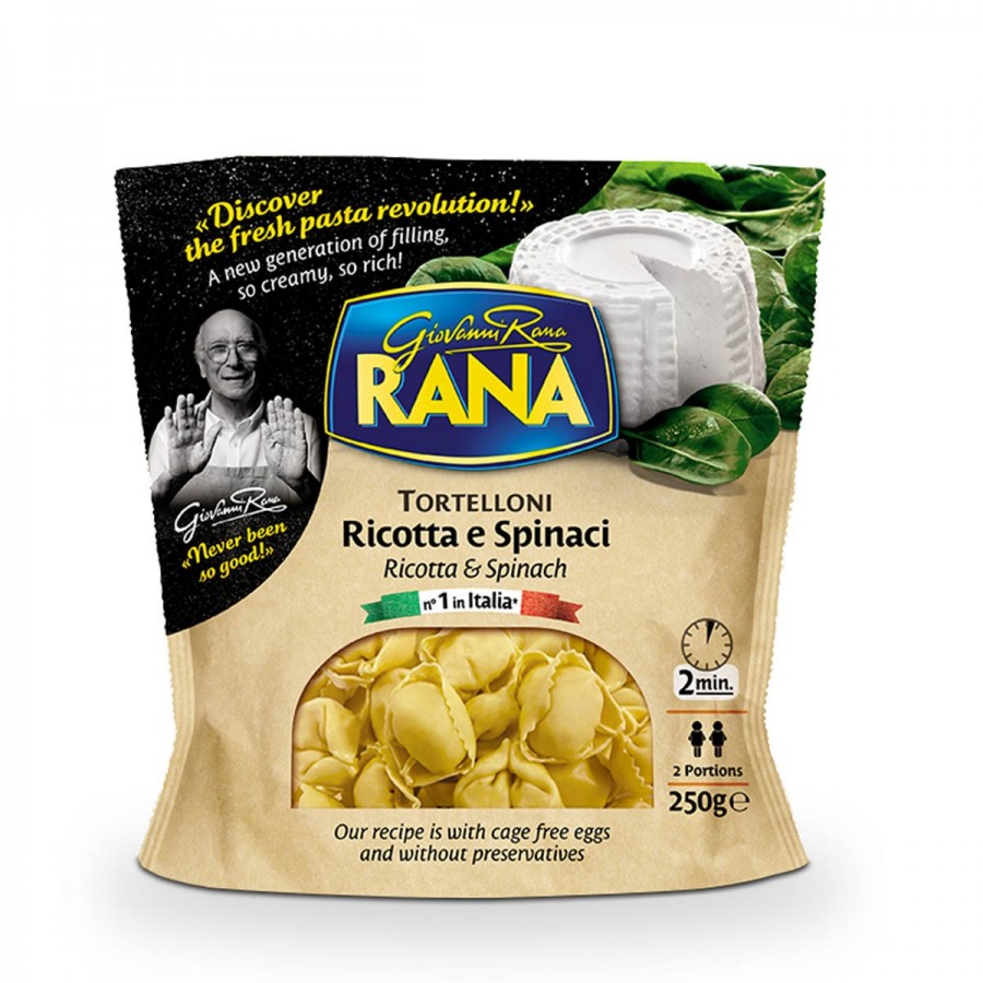 Tortellini spinaci e ricotta - 250 g - Rana - Pasta