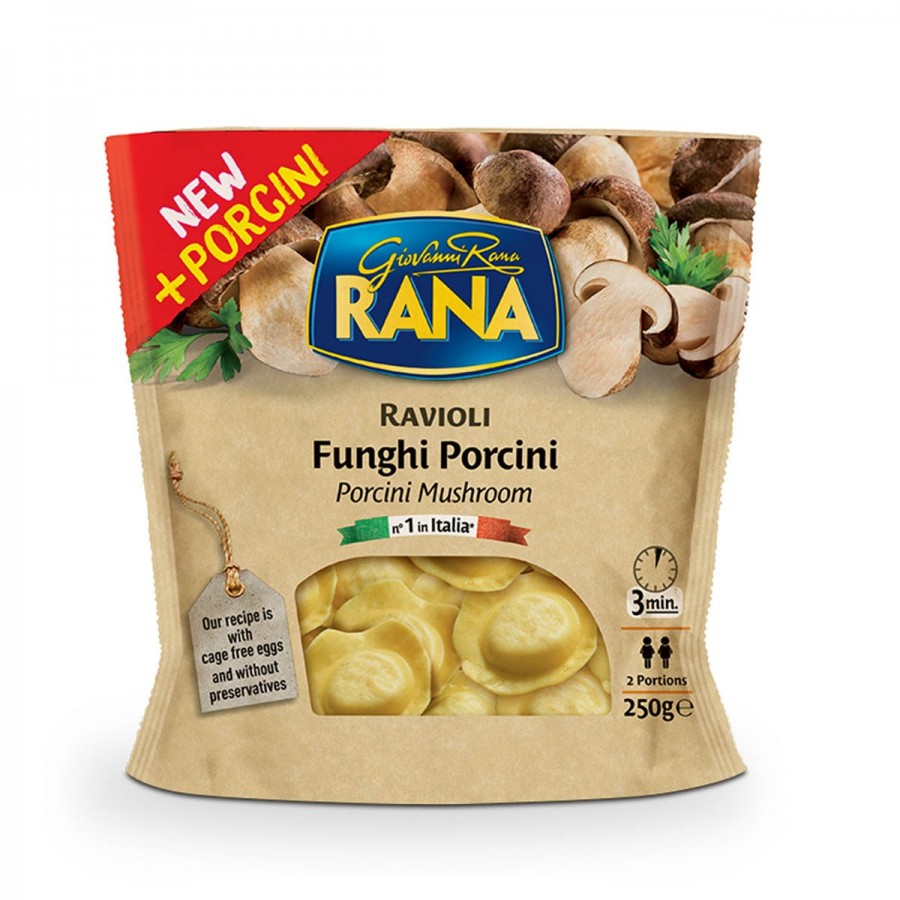 Ravioli funghi porcini  - 250 g - Rana  - Pasta