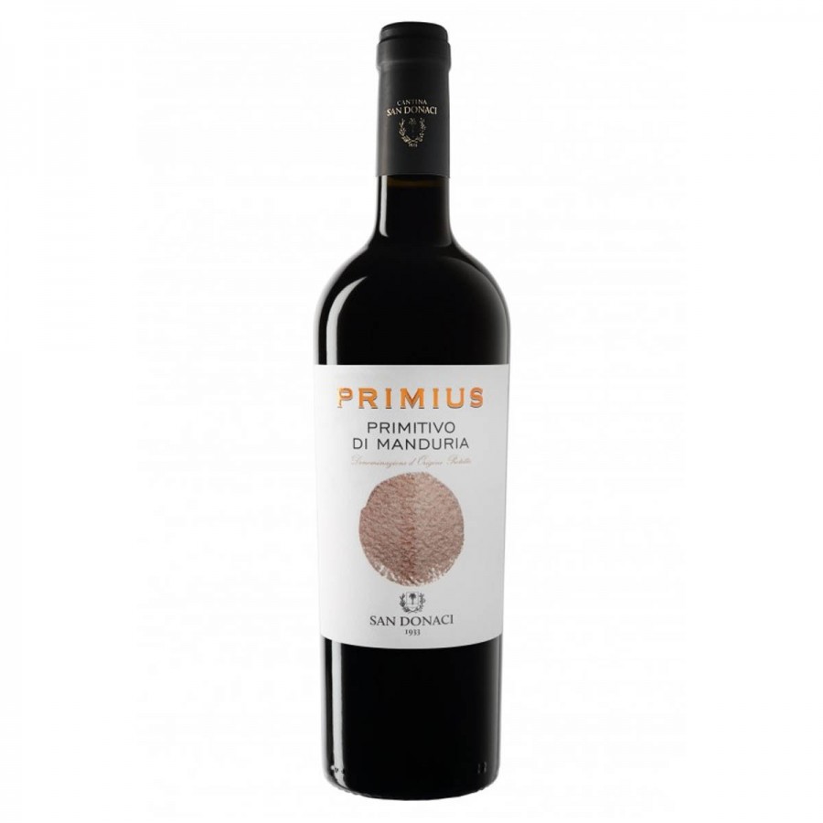 Primitivo di Manduria Primius - 750 ml - Cantine San Donaci - Vini & Birre