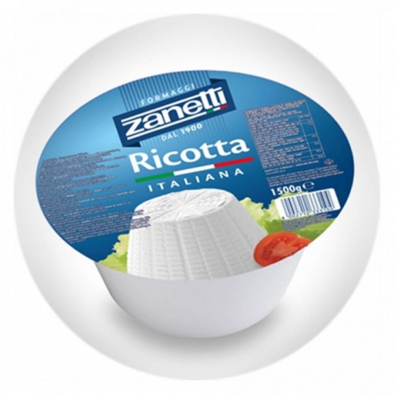 Ricotta  - 250 g - Zanetti - Latteria