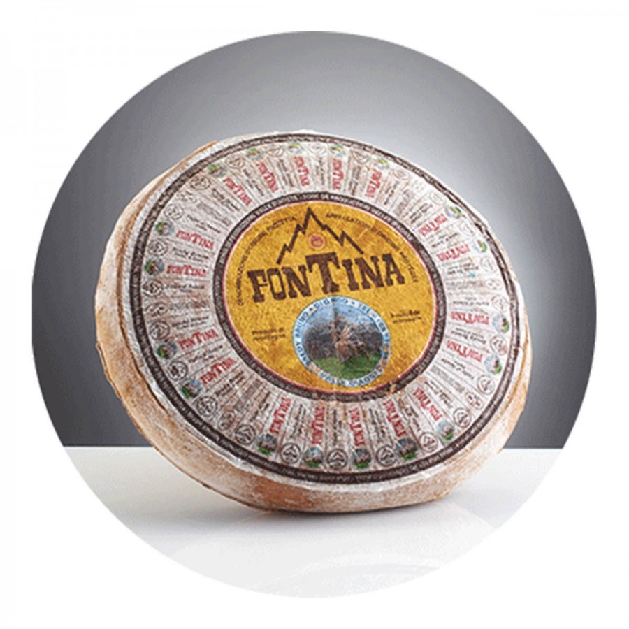 Fontina DOP 8 kg - 100 g - Zanetti - Latteria