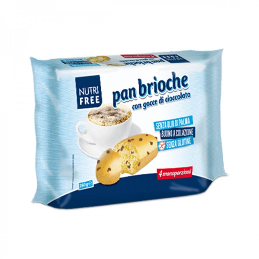 Panbrioche cioccolato - 240 g - Nutri Free - Senza glutine