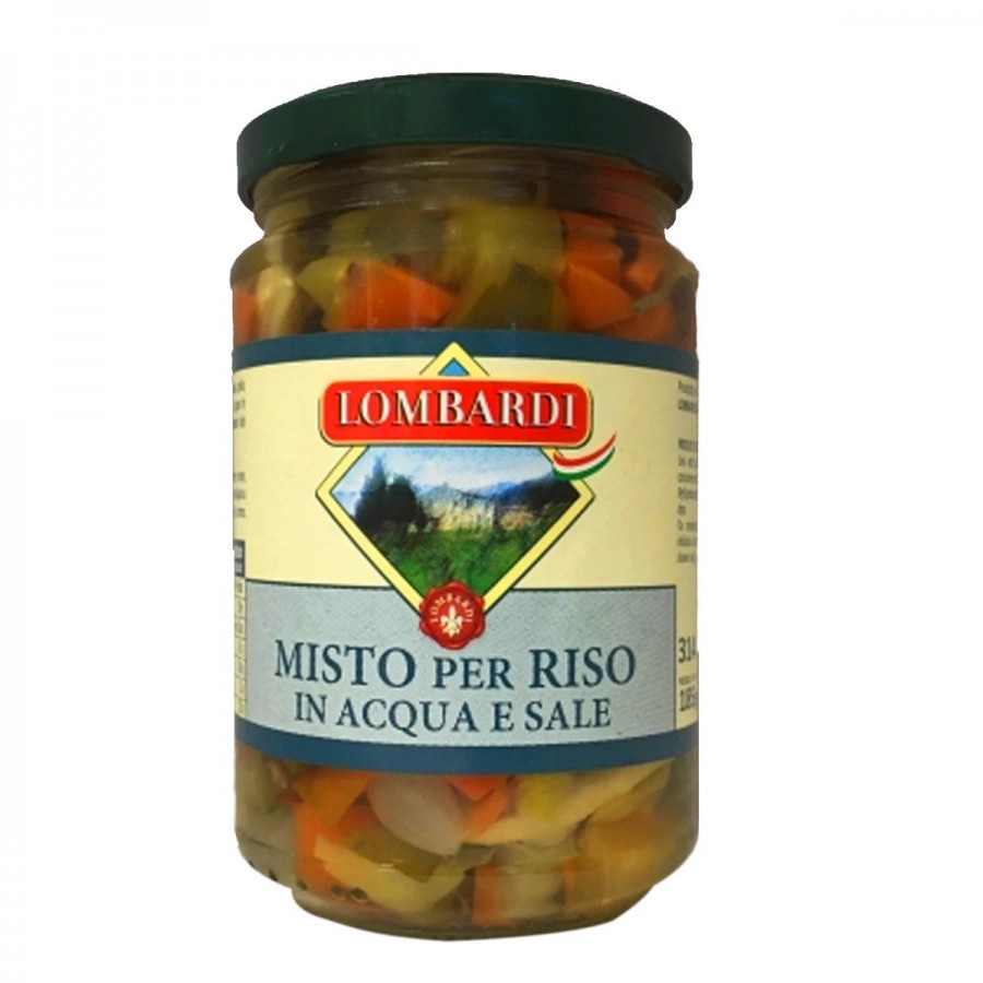 Misto per Riso in acqua e sale - 290 g - Lombardi  - Scatolami