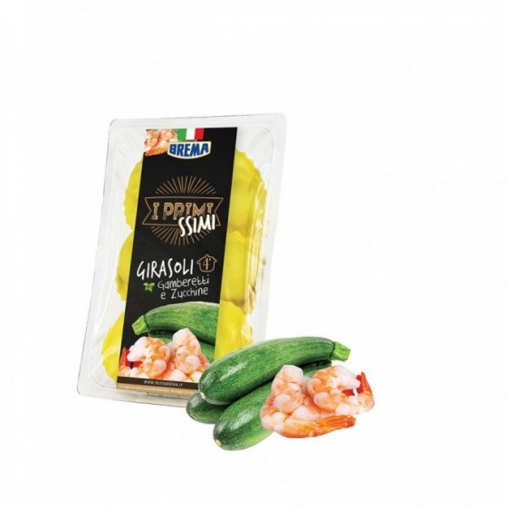 Girasoli Gamberetti e Zucchine - 500 g - Brema - Pasta