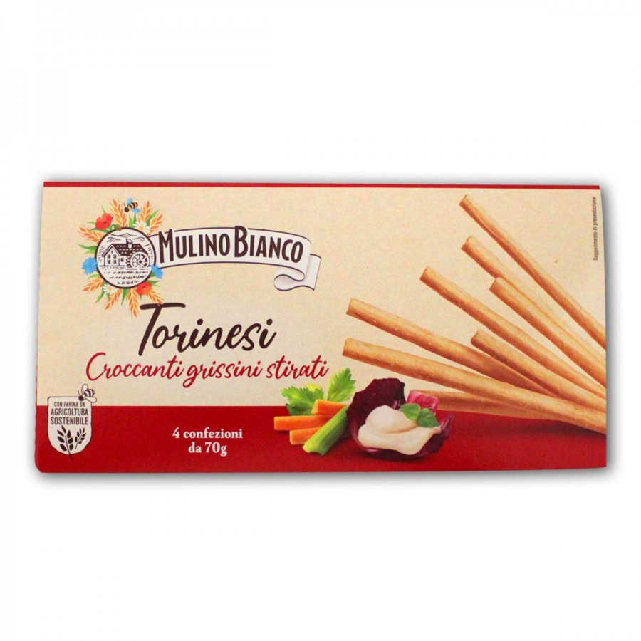 Grissini Torinesi - 4x70 g - Mulino Bianco - Pane