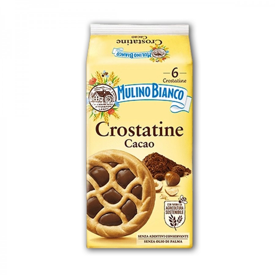 Crostatine Cacao - 400 g - Mulino Bianco - Pasticceria