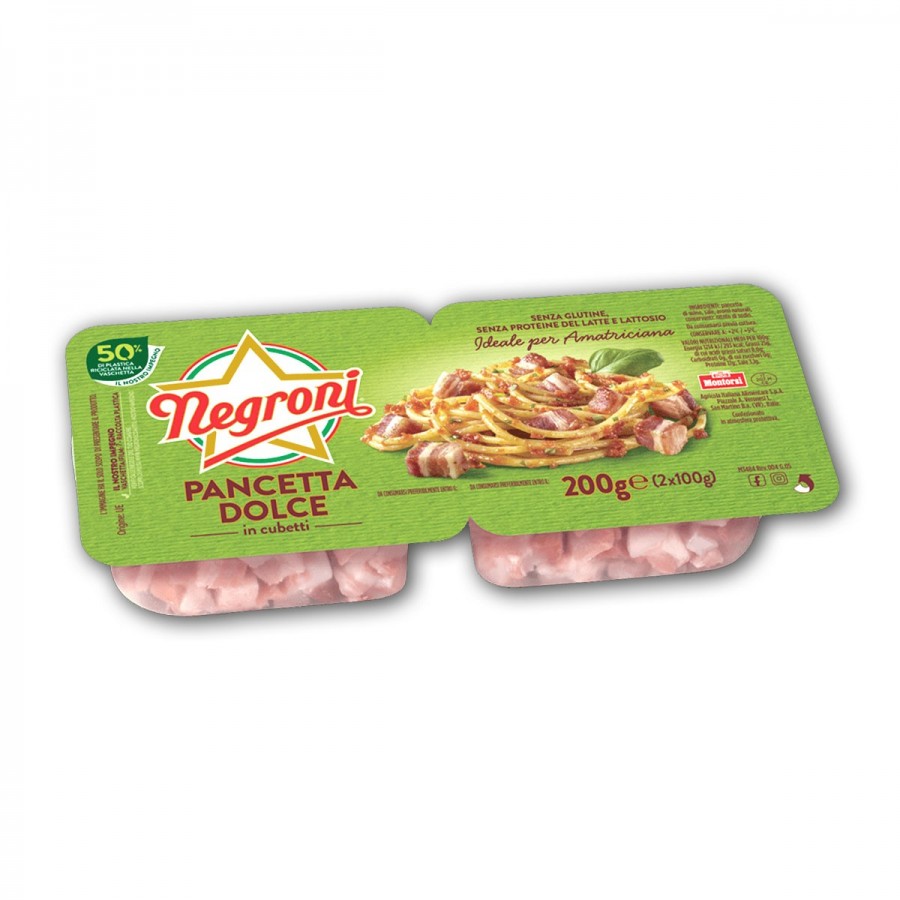 Pancetta Dolce - 2x100 g - Negroni - Carne