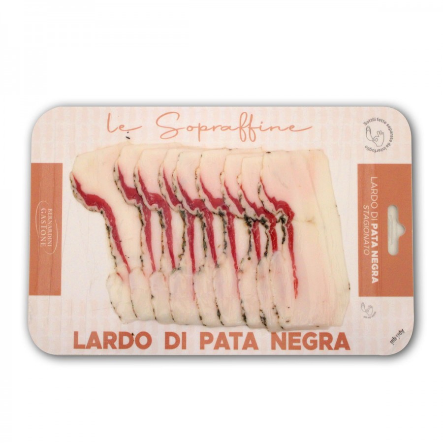 Lardo di Pata Negra - 70 g - Bernardini Gastone - Carne