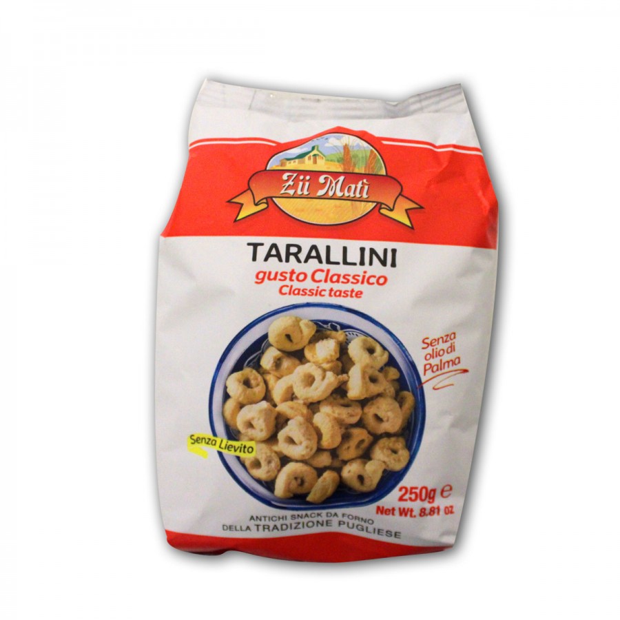 Tarallini Classici - 250 g - Zii Matì - Pane